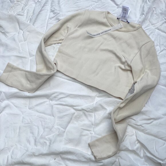 Zara Limitless Contour Collection Ribbed Crop Top (XS-S) - Picture 6 of 9